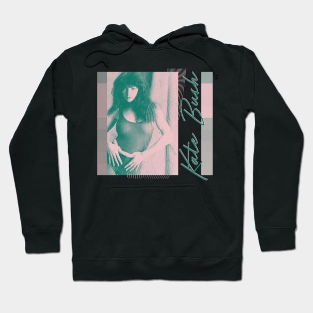 Kate Bush / Retro Aesthetic Style Fan Art Hoodie by unknown_pleasures